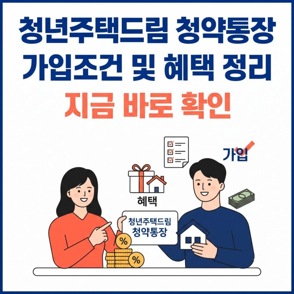 청년주택드림 청약통장